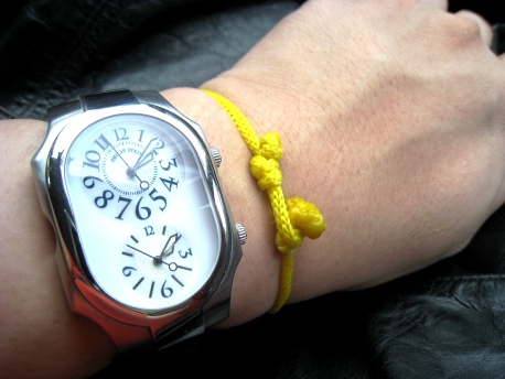 Wristwatch - Philip Stein + Yellow Bracelet 02