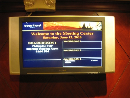 Philippine Star Supreme - Meeting Center Board 00